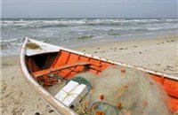 Boat with nets